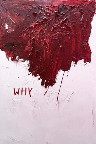 WHY by Kamile Lukrecija Lukosiute, Painting for Sale on Singulart
