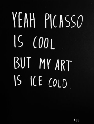 art talks 021 von Kamile Lukrecija Lukosiute, Malerei kaufen auf Singulart