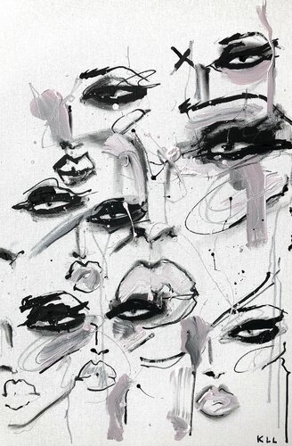 we are women par Kamile Lukrecija Lukosiute, Peinture en vente sur Singulart