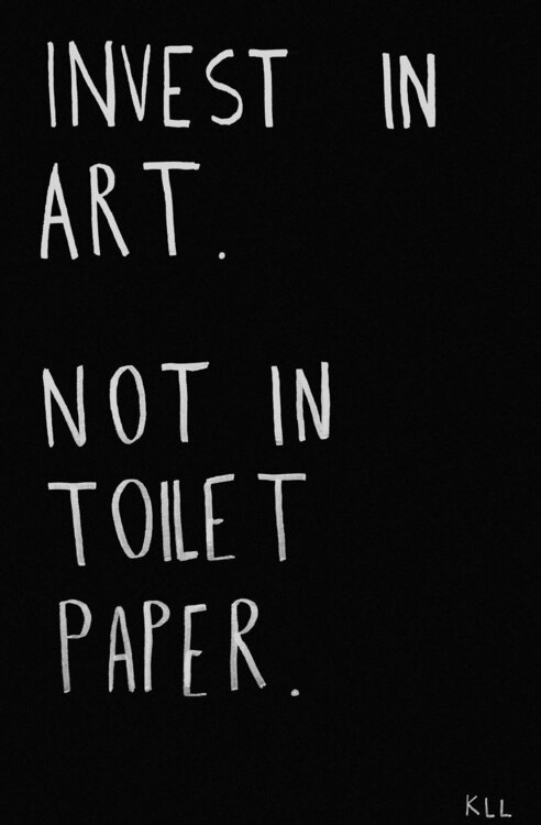 toilet paper Kamile Lukrecija Lukosiute