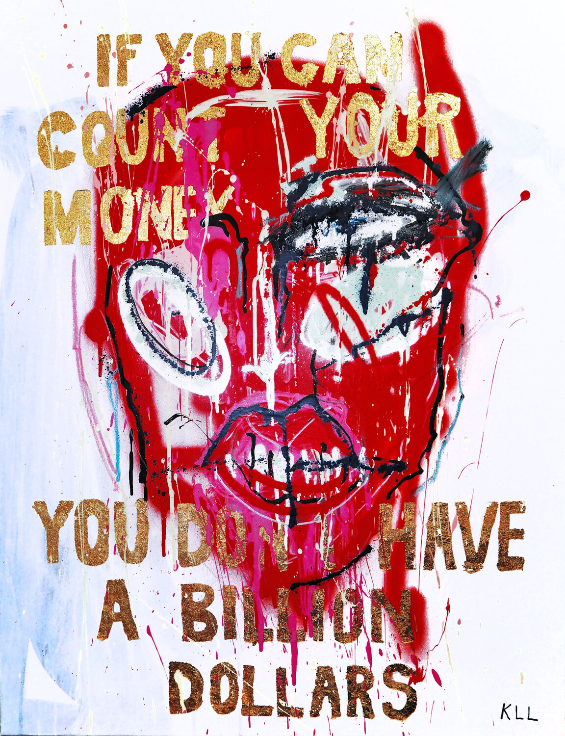 billion dollars Kamile Lukrecija Lukosiute Peinture originale à vendre
