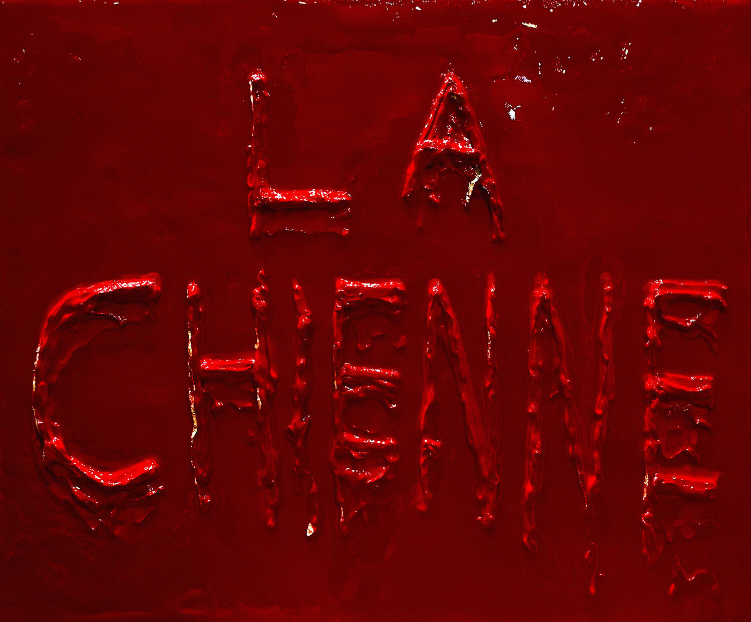 LA CHIENNE Kamile Lukrecija Lukosiute Origineel schilderij te koop