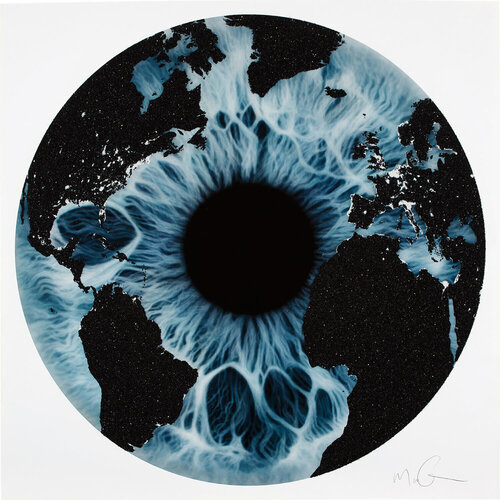 A Map of Where You Can't See the Stars, Atlantic View by Marc Quinn, Print for Sale on Singulart