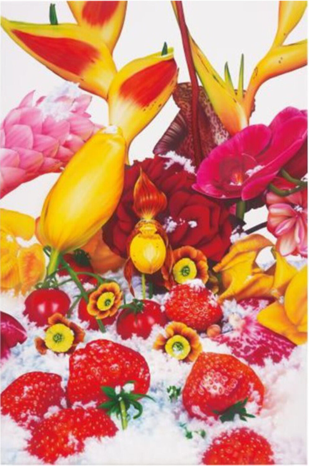 Avalanche Marc Quinn Origineel schilderij te koop