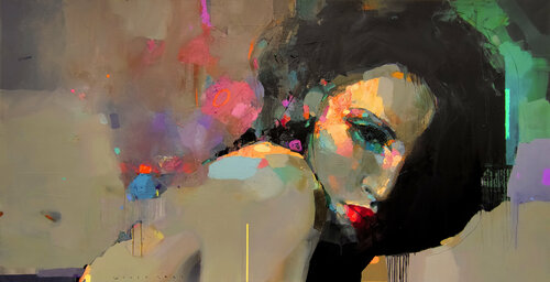 Dawn di Viktor Sheleg, Pittura in vendita su Singulart