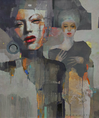 Podium von Viktor Sheleg, Malerei kaufen auf Singulart