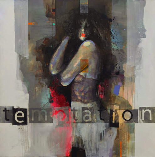 TEMPTATION di Viktor Sheleg, Pittura in vendita su Singulart