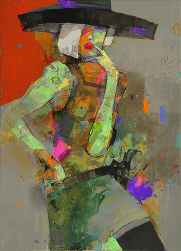 FESTIVE MOOD! van Viktor Sheleg, Schilderij te koop op Singulart