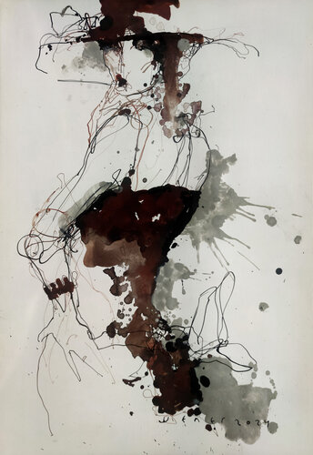 Blot Art-3 by Viktor Sheleg, 紙面作品 for Sale on Singulart