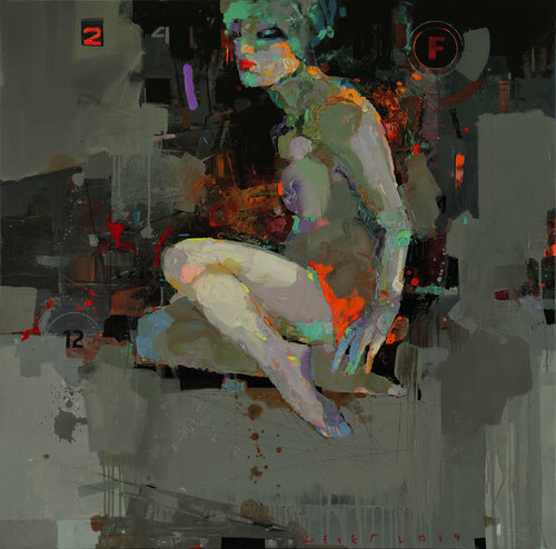 "Birdie" von Viktor Sheleg, Malerei kaufen auf Singulart