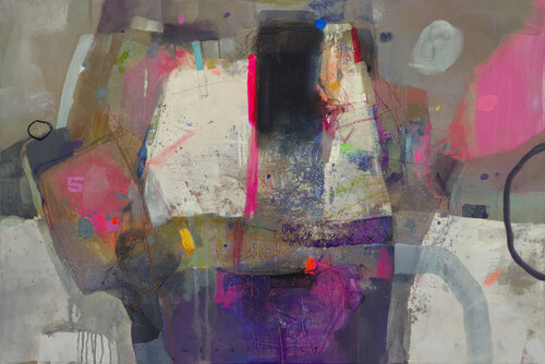 Color Therapy N 7 van Viktor Sheleg, Schilderij te koop op Singulart