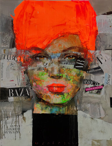 The Lady Magazine van Viktor Sheleg, Schilderij te koop op Singulart