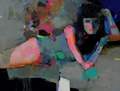 Siesta di Viktor Sheleg, Pittura in vendita su Singulart
