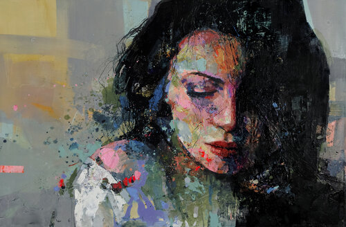 Fermata di Viktor Sheleg, Pittura in vendita su Singulart