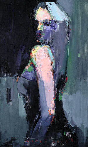 Turn around by Viktor Sheleg, 油畫 for Sale on Singulart