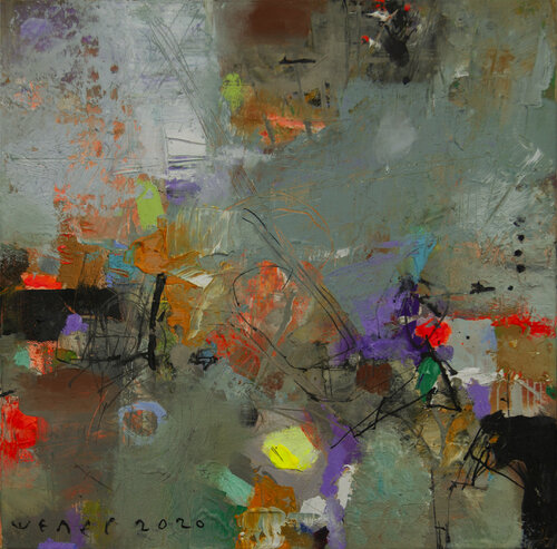 Jungle Art2 van Viktor Sheleg, Schilderij te koop op Singulart