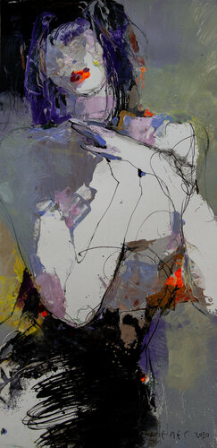 Deary di Viktor Sheleg, Opera su carta in vendita su Singulart