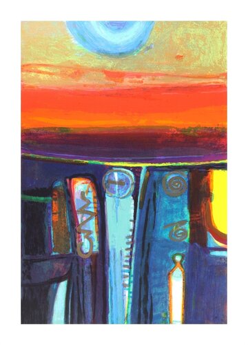 Red Sky par Barbara Rae, Édition en vente sur Singulart