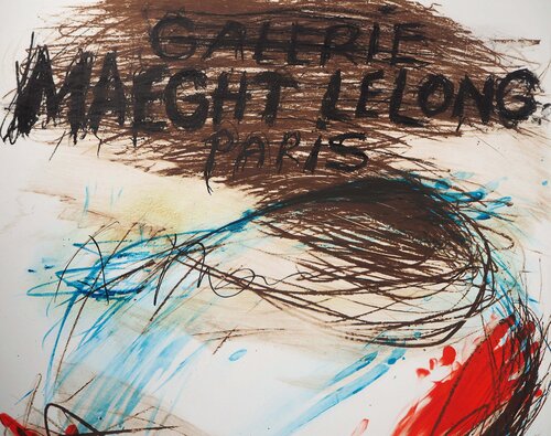 Composition informelle van Arnulf Rainer, Afdruk te koop op Singulart