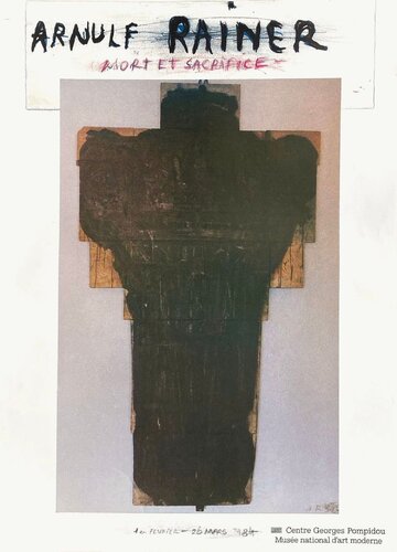 Expo 84 - Centre Georges Pompidou by Arnulf Rainer, Print for Sale on Singulart