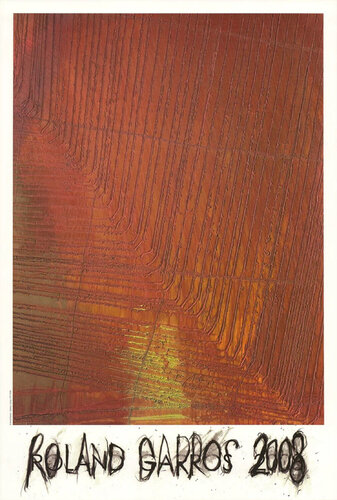 Roland Garros French Open by Arnulf Rainer, Print for Sale on Singulart