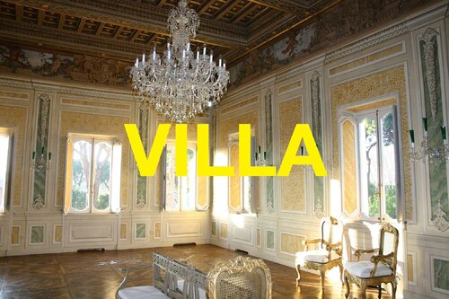 Words: VILLA by Chuck Ramirez, Photography for Sale on Singulart