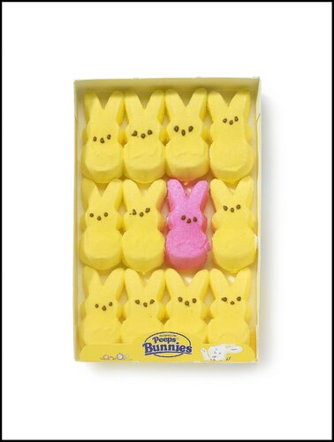There is one in Every crowd (Peeps) di Chuck Ramirez, Fotografia in vendita su Singulart