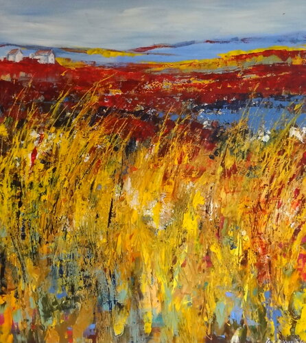 The Highlands di Inelouise Mourick, Pittura in vendita su Singulart