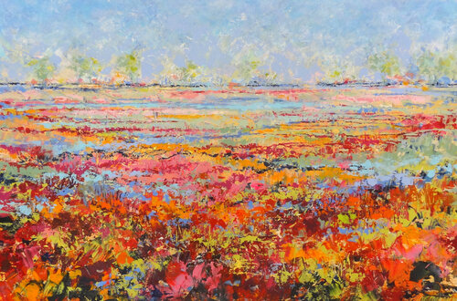 The wild low-lands van Inelouise Mourick, Schilderij te koop op Singulart