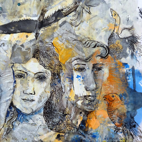 Holiday romance by Inelouise Mourick, 회화 for Sale on Singulart