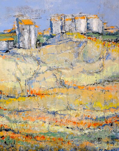 Sur la Colline van Inelouise Mourick, Schilderij te koop op Singulart