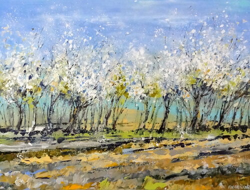 The first sign of spring (Framed) Inelouise Mourick