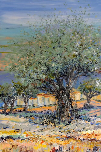 Italian Summer van Inelouise Mourick, Schilderij te koop op Singulart