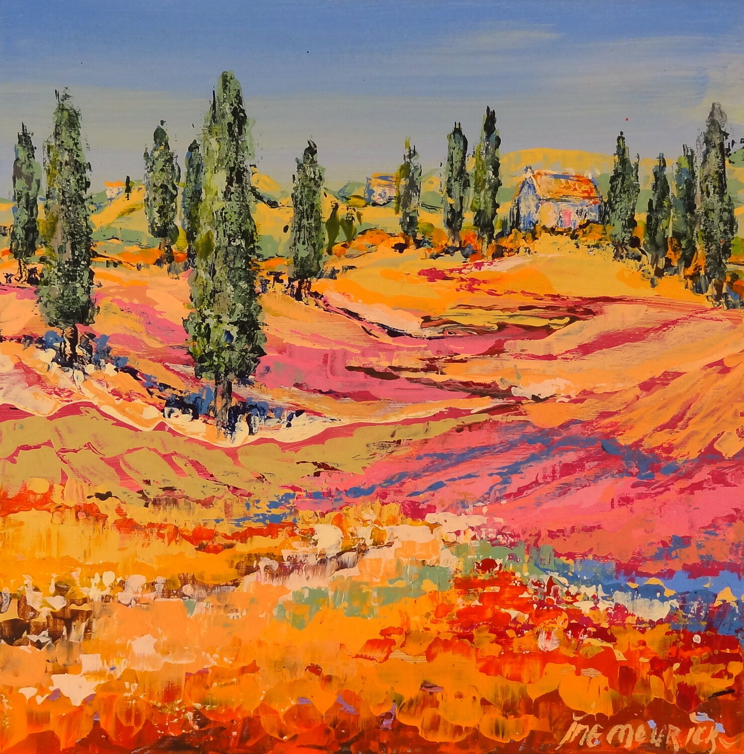 Summer memories (Framed) Inelouise Mourick