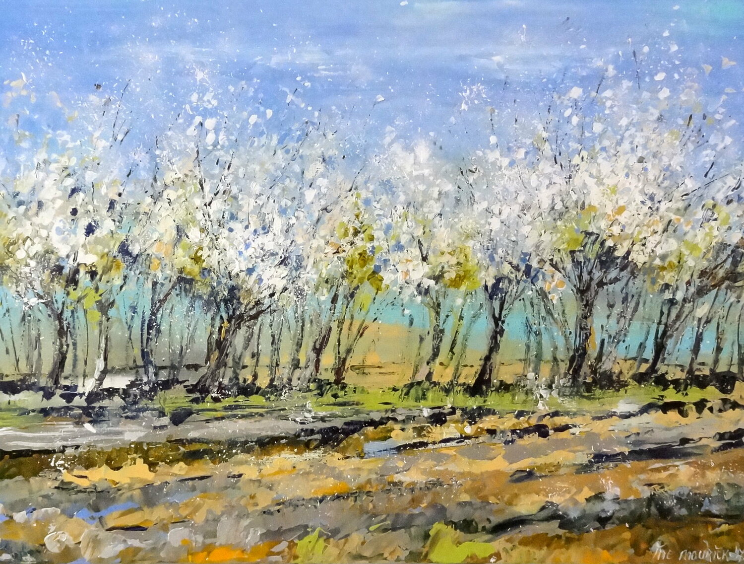 The first sign of spring (Framed) Inelouise Mourick