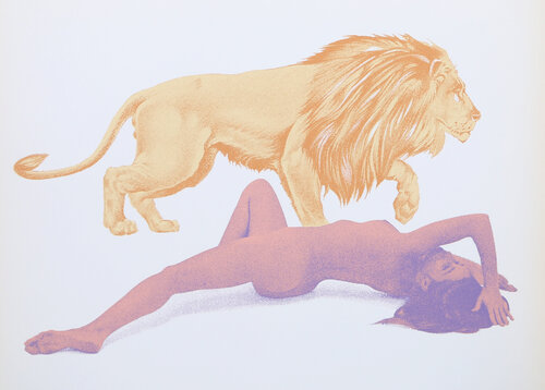 Leo by Mel Ramos, Print for Sale on Singulart