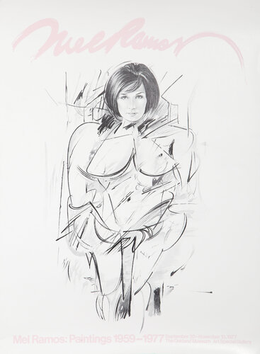 Oakland Museum van Mel Ramos, Afdruk te koop op Singulart