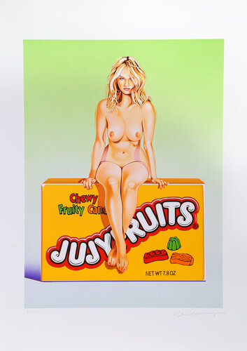 Jujyfruit Judy van Mel Ramos, Afdruk te koop op Singulart