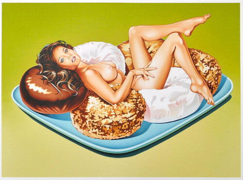 Donut Doll van Mel Ramos, Afdruk te koop op Singulart