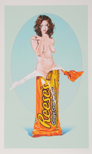 Reese's Rose van Mel Ramos, Afdruk te koop op Singulart