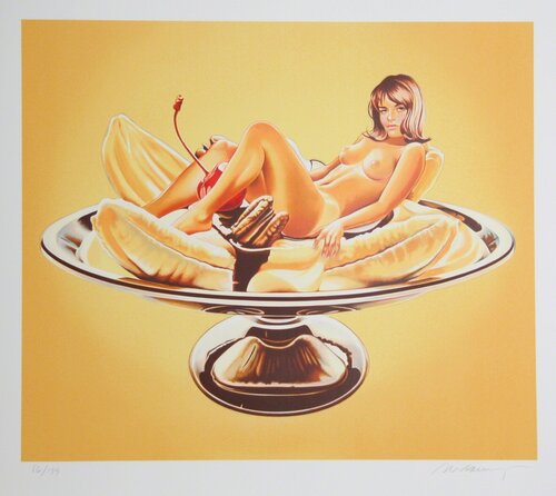 Banana Split  van Mel Ramos, Afdruk te koop op Singulart