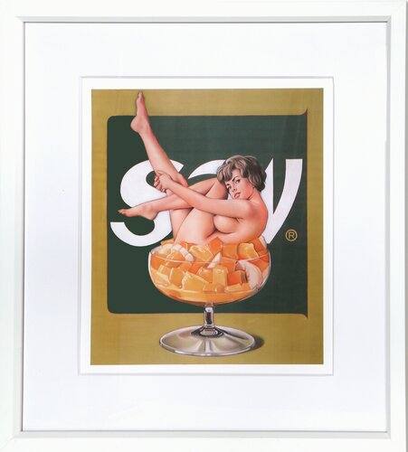Miss Fruit Salad by Mel Ramos, Print for Sale on Singulart