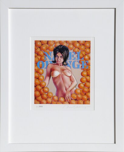 Navel Orange by Mel Ramos, Print for Sale on Singulart