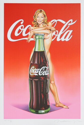Lola Cola #4 (Michelle Pfeiffer)  by Mel Ramos, Print for Sale on Singulart