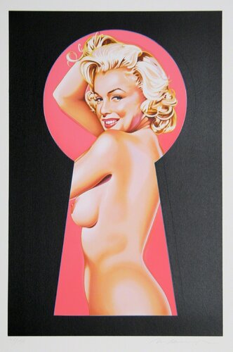 Peek a Boo Marilyn 1 van Mel Ramos, Afdruk te koop op Singulart