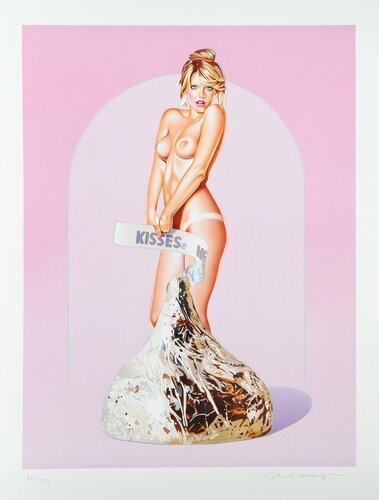 Miss Kiss by Mel Ramos, Print for Sale on Singulart