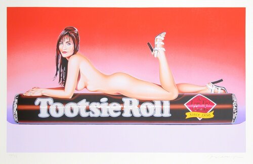 Tootsie Roll van Mel Ramos, Afdruk te koop op Singulart