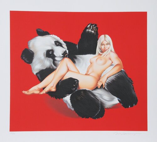 Giant Panda by Mel Ramos, Print for Sale on Singulart