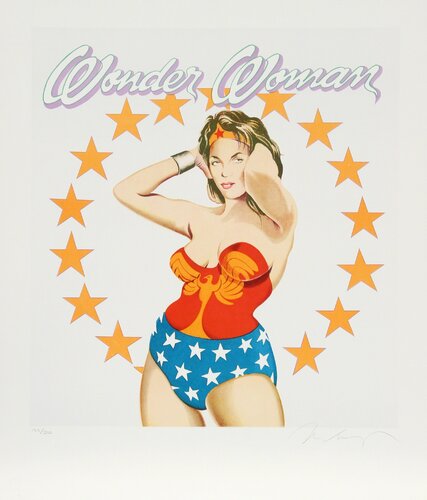 Wonder Woman by Mel Ramos, Print for Sale on Singulart