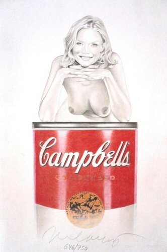 Suzy Soup by Mel Ramos, Print for Sale on Singulart